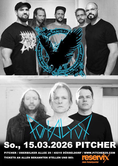 Forkalyst live at Pitcher Düsseldorf poster